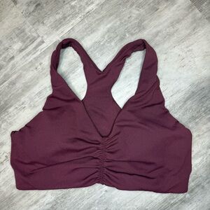 CALIA by Carrie Underwood Burgundy‎ Racerback Sports Bra